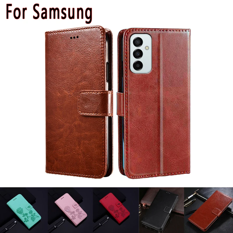 

Flip Wallet Cover For Samsung Galaxy M23 M22 M02 M02s M32 M33 M53 5G Case Book On Samsung Galaxy M 02 S 22 23 32 33 53 Cases Bag