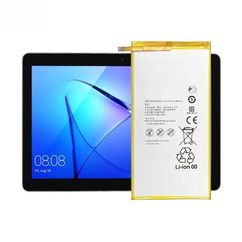 Фото 3,8 В 4800 мАч HB3080G1EBC HB3080G1EBW аккумулятор для планшета Huawei Mediapad M1 8.0 Honor S8-701W Honor S8-701u высокое качество №5