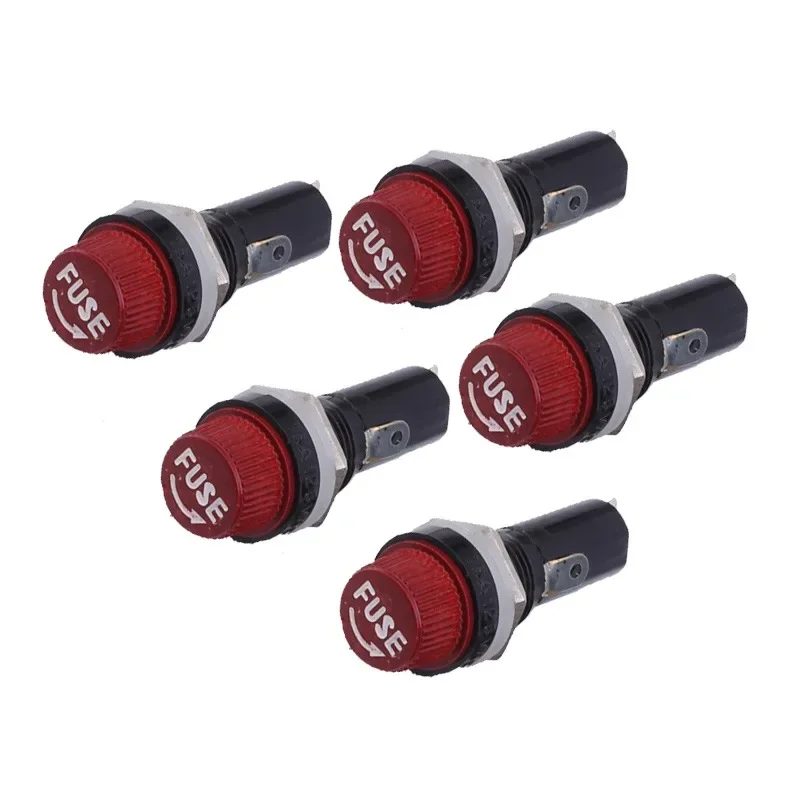 Держатели предохранителей 5x20/6x30 мм черные