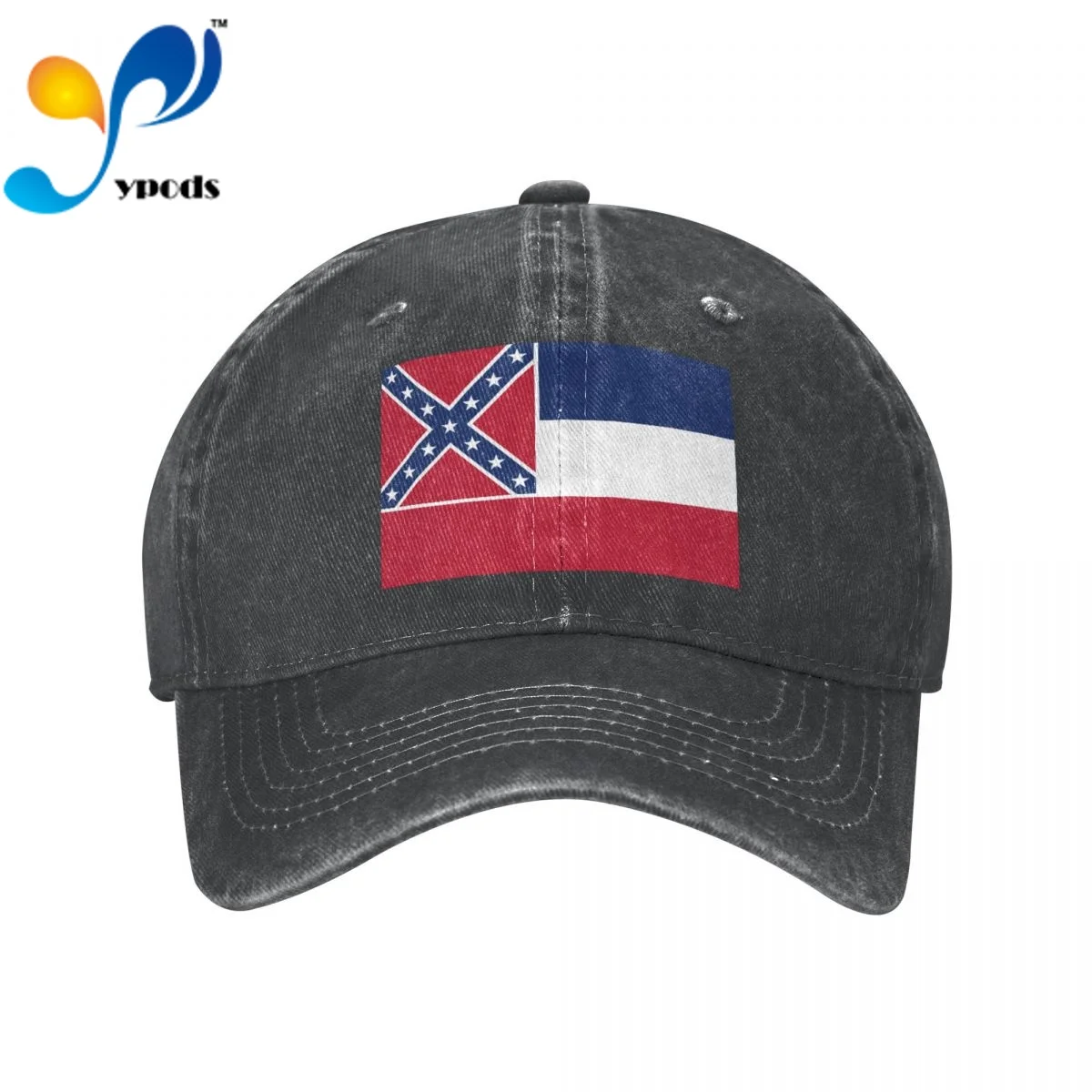 

Flag Of Mississippi State Women Men Cotton Baseball Cap Unisex Casual Caps Outdoor Trucker Snapback Hats