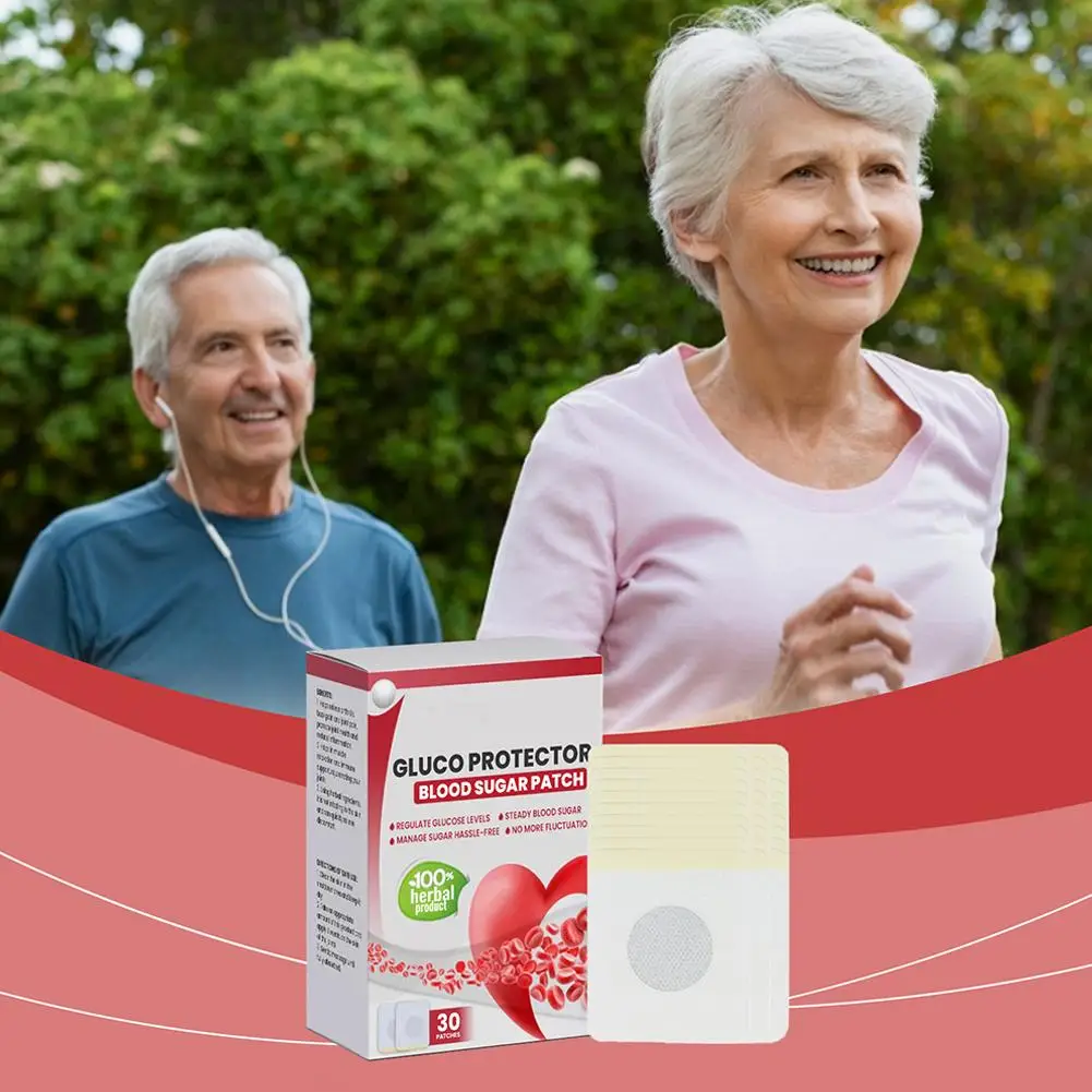30 шт./коробка пластырь для снижения уровня сахара в крови