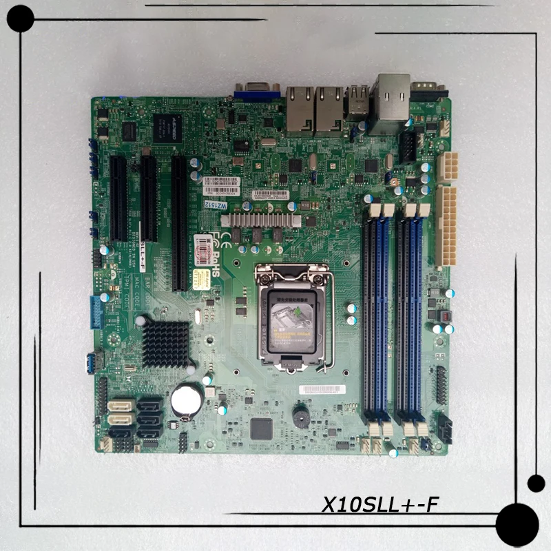 

X10SLL+-F For Supermicro microATX Single-way Server Motherboard 1150-pin C222 Chip Supports Remote 1600MHz ECC DDR3