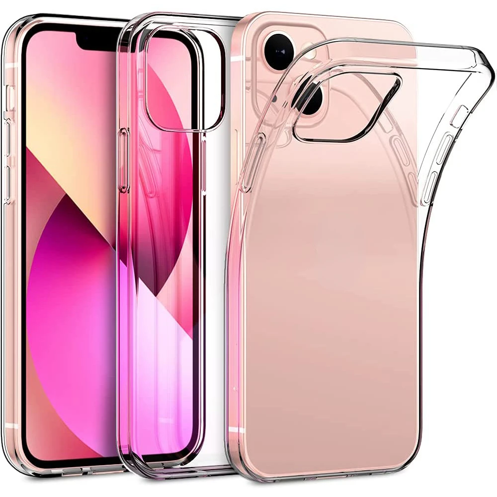 

New Fashion For iPhone 12 13 11 Pro Max Fundas Thin Silicone Case For iPhone 13 12 Mini 11 Pro Max Clear Soft Transparent Silico