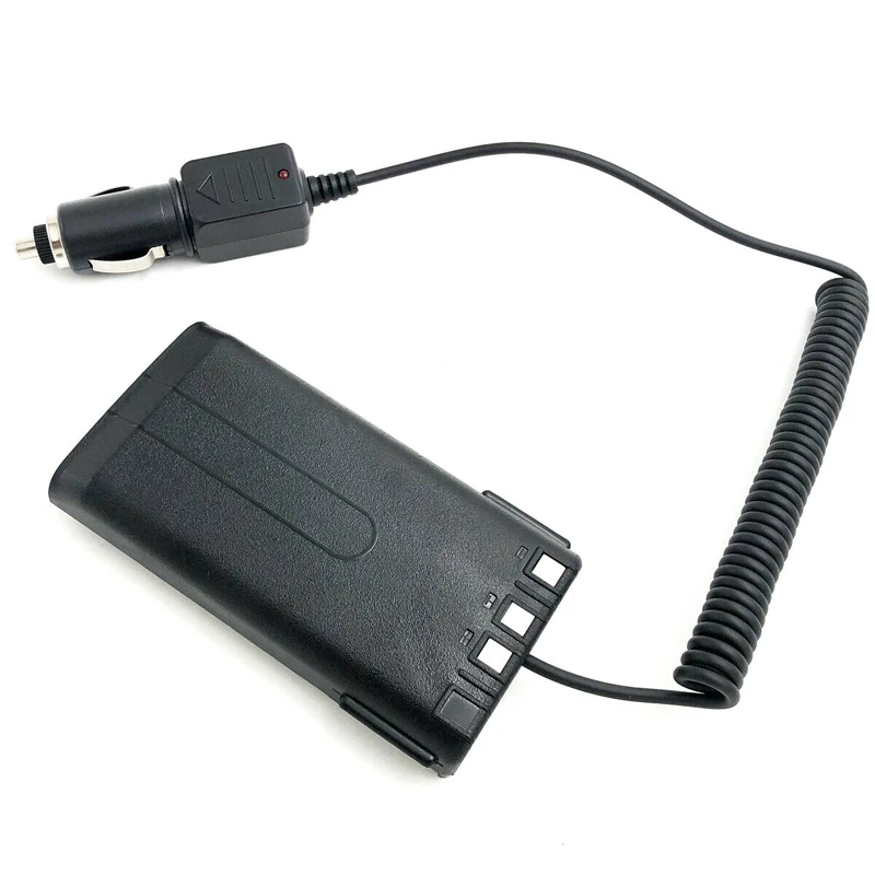 12/24V Car Charger Battery Eliminator Adaptor For Kenwood TK2100 TK3100 TK3101 TK260 TK270 TK360 TK370 Radio for KNB-14 KNB-15