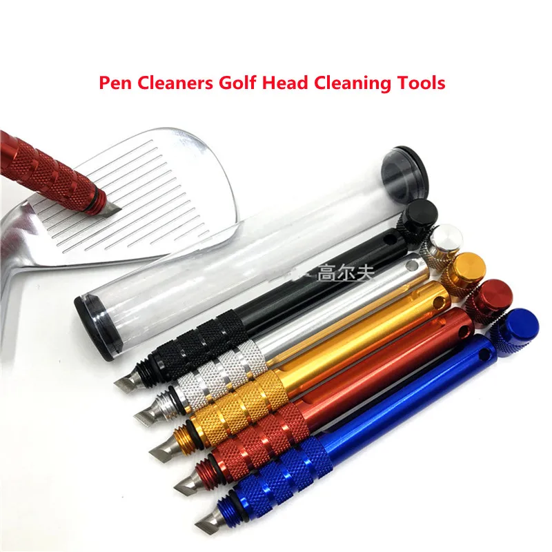 

New Pen Cleaners Golf Head Cleaning Tools Groove Tools Ball Face Repair Tools