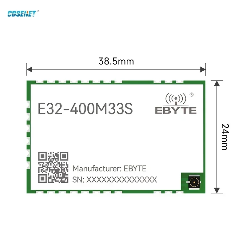 SX1278 Беспроводной SPI-модуль Lora 433 МГц CDSENET E32-400M33S 33 дБм на большие расстояния 16 км PA