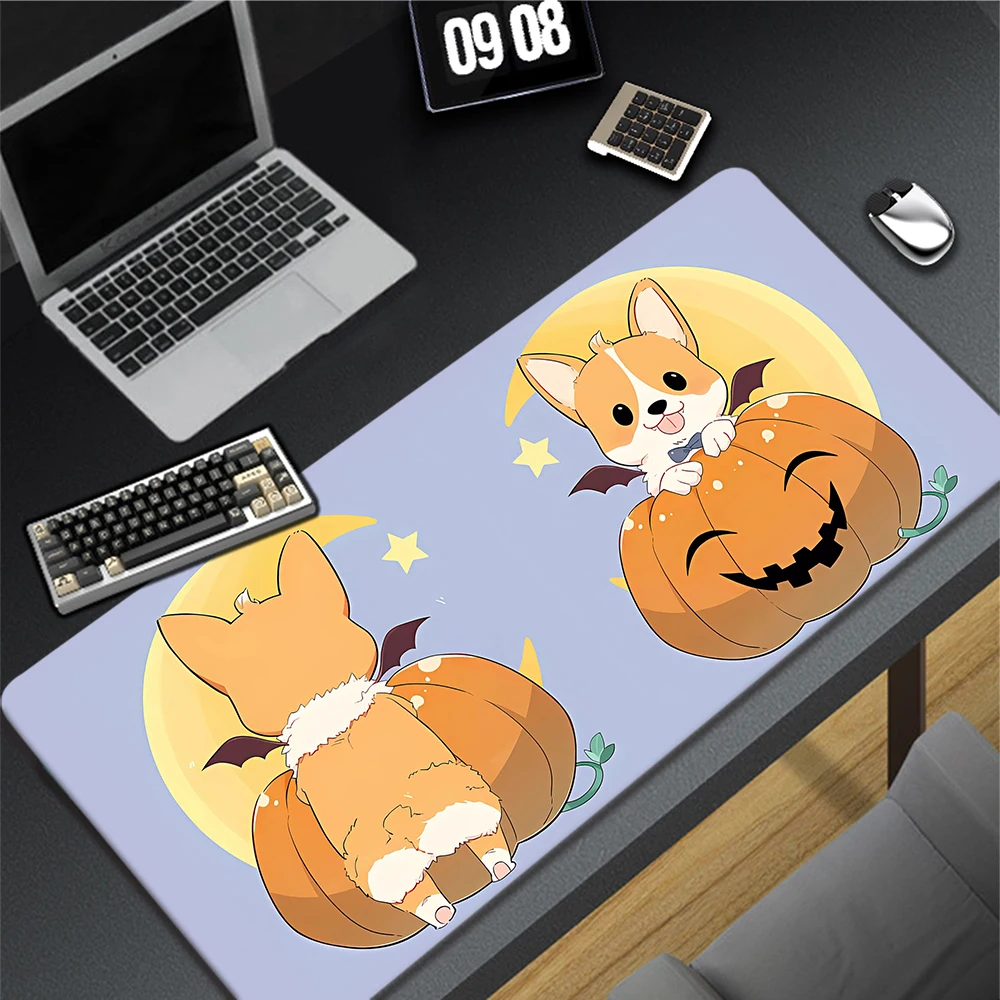

Cute Puppy Rug Mouse Pad Gamer Mat Kawaii Mousepad Mouse Mat Large Keyboard Mat Desk Pad Mousepads Computer Laptop Mouse Pads
