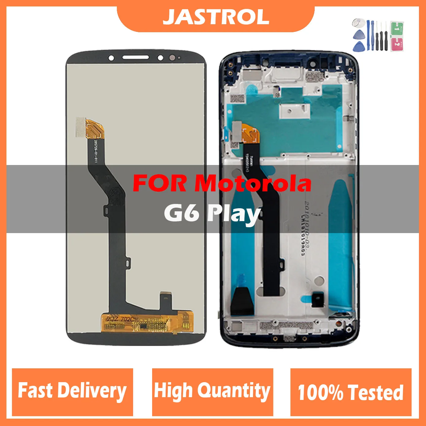 Оригинальный ЖК-дисплей для Motorola Moto G6 Play, дисплей с сенсорным цифровым преобразователем в сборе xt1800, XT1922-3 XT1922-4, ЖК-дисплей с рамкой
