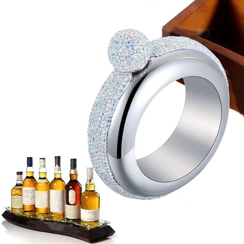 Фляжки из нержавеющей стали для браслета портативная фляжка вина виски бутылка