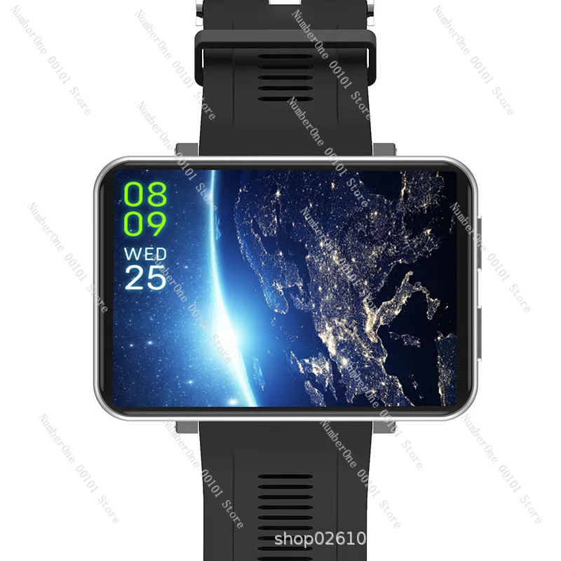 Фото Умные часы DM100 4G, смарт-часы с большим экраном на Android, слотом для SIM-карты, GPS, функцией звонков и мониторингом сердечного ритма, водонепроницаемые по стандарту IP67 №4
