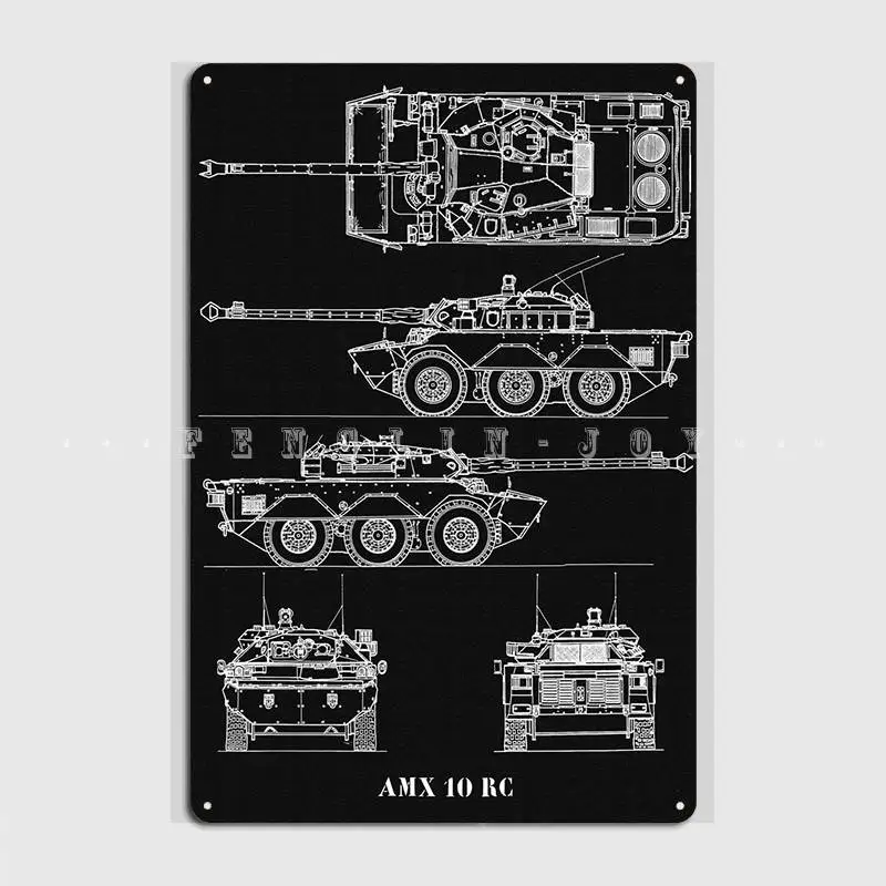 

Amx 10 Rc металлический знак пещера паб роспись картина паб дизайн оловянный знак плакат