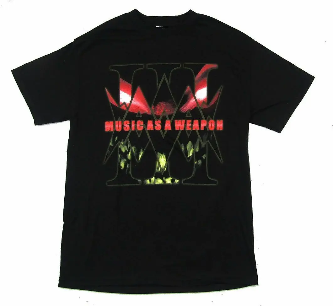 

Disturbed Music As A Weapon 2006 2007 Tour Black T Shirt New Band Merch