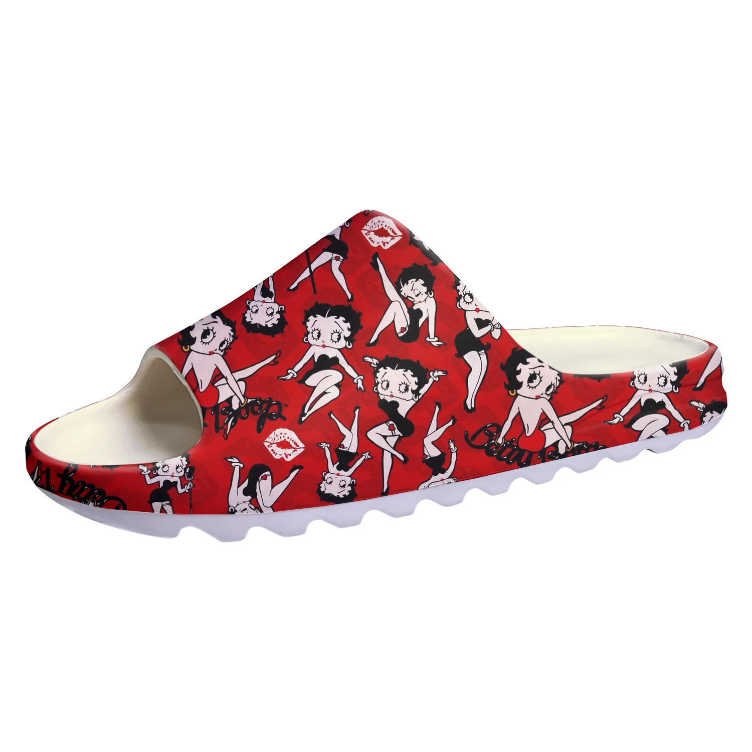 Boops Soft Sole Sllipers Home Clogs Customized Step On Water Shoes Betty Cartoon Mens Womens Teenager Step in Sandals