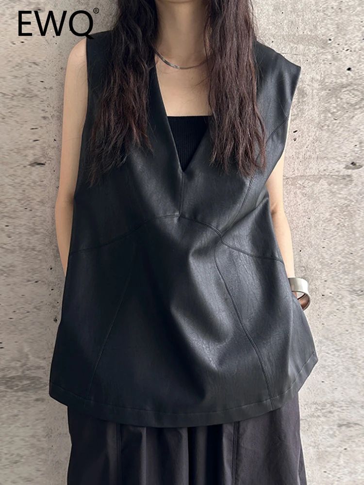 

Женский винтажный пуловер без рукавов, с V-образным вырезом