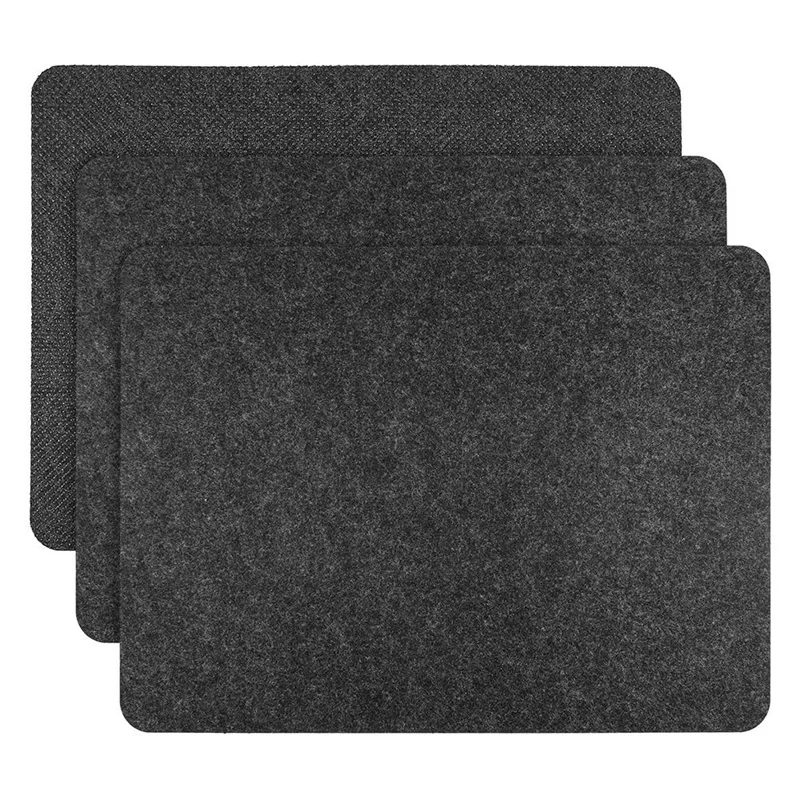 

3 Pieces Heat Resistant Mat For Air Fryer Countertop Heat Protector Non-Slip Heat Proof Mat Kitchen Hot Pads For Blender