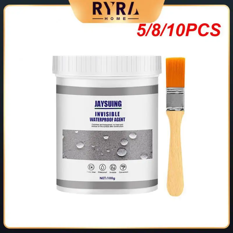 

10PCS 100ml Jaysuing Waterproof Sealant Roof Roof Leaking Agent Sealing Waterproofing Agent Paint Repair Walls Roofs Surfaces