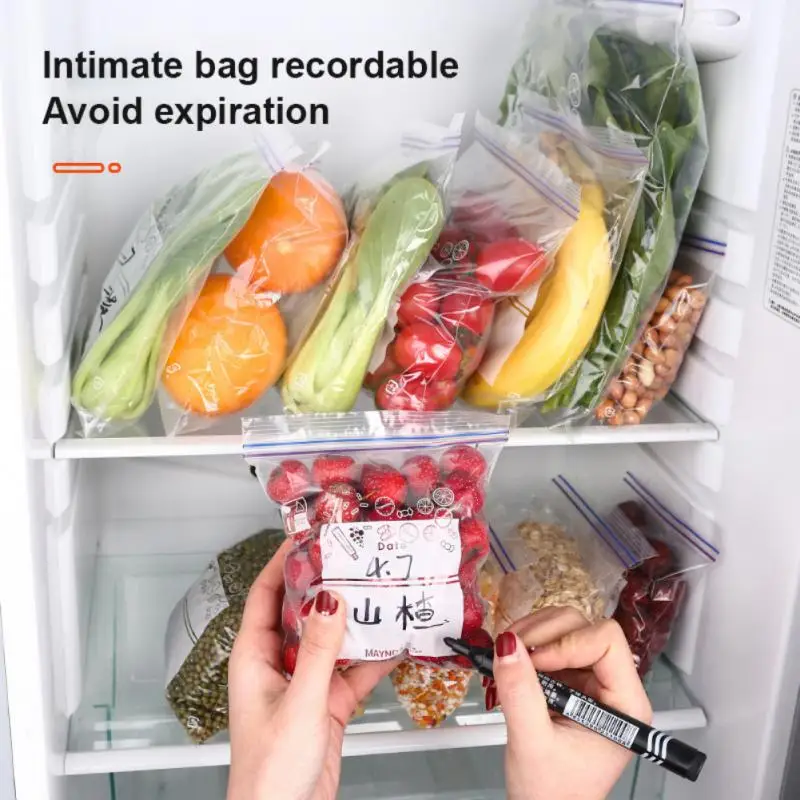 

Kitchen Food Storage Bag Leakproof Containers Fresh-keeping Wrap Self Sealing Refrigerator Sub Packaging Storage Accessories