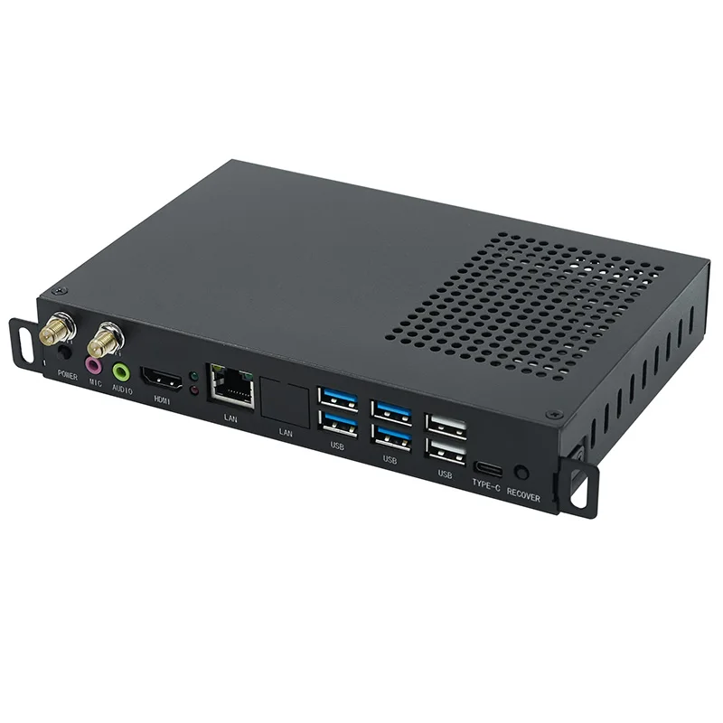 

Newest Design OPS Pc Core I3/I5/I7 Industrial Pc LAN*2 Built-in WIFI Embedded Win10 OPS Mini Computer