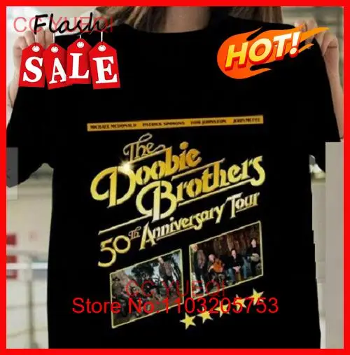 Футболка унисекс на годовщину 50-го юбилея из хлопка модель DSP26 от doоби братьев