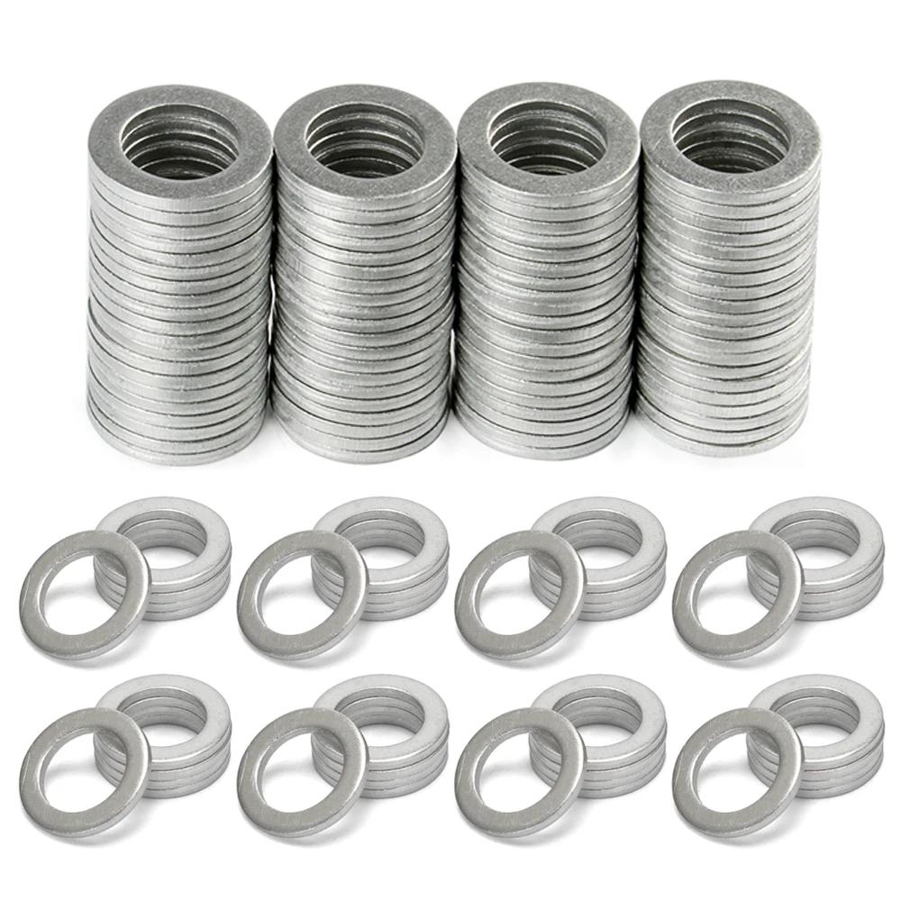 

100 шт. OEM # 94109-14000 Пробка слива трансмиссионного масла, шайба 14 мм для Honda CR-V CRX FIT S2000 для Acura CL EL ILX MDX RLX