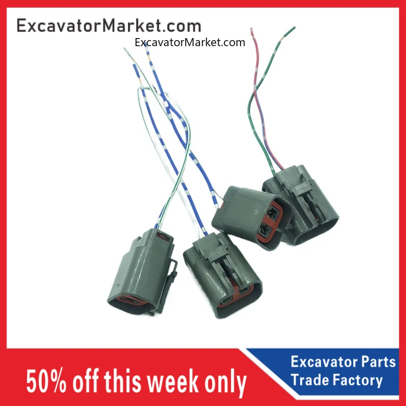 Для Kobelco Sk Kx Sany Kato 6d34/6d31 6bd1 вилка генератора двигателя аксессуары для экскаваторов