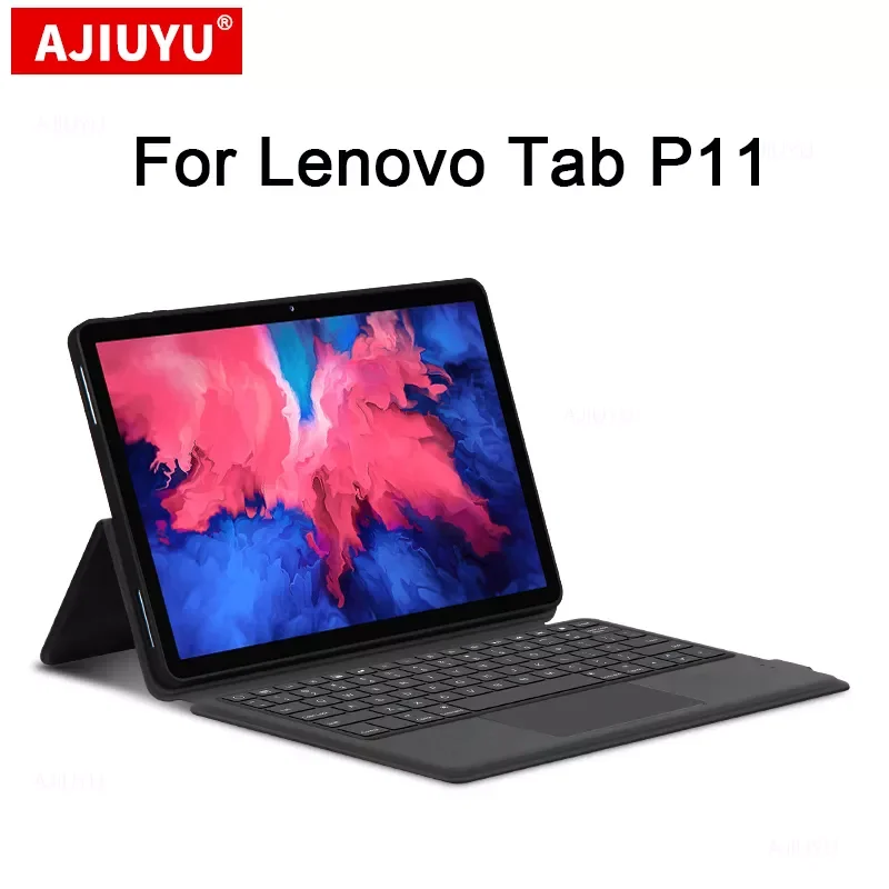 

AJIUYU для планшета Lenovo Tab P11 Pro 11,5 XiaoXin Pad Plus 11 ТБ-J706F J607 Беспроводная Bluetooth клавиатура защитный чехол