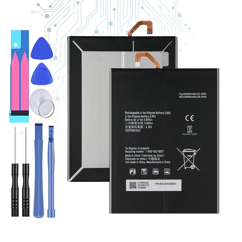 Сменный аккумулятор емкостью 8200 мАч для LG G Pad 5 10 1 LM-T600L T600L BL-M02