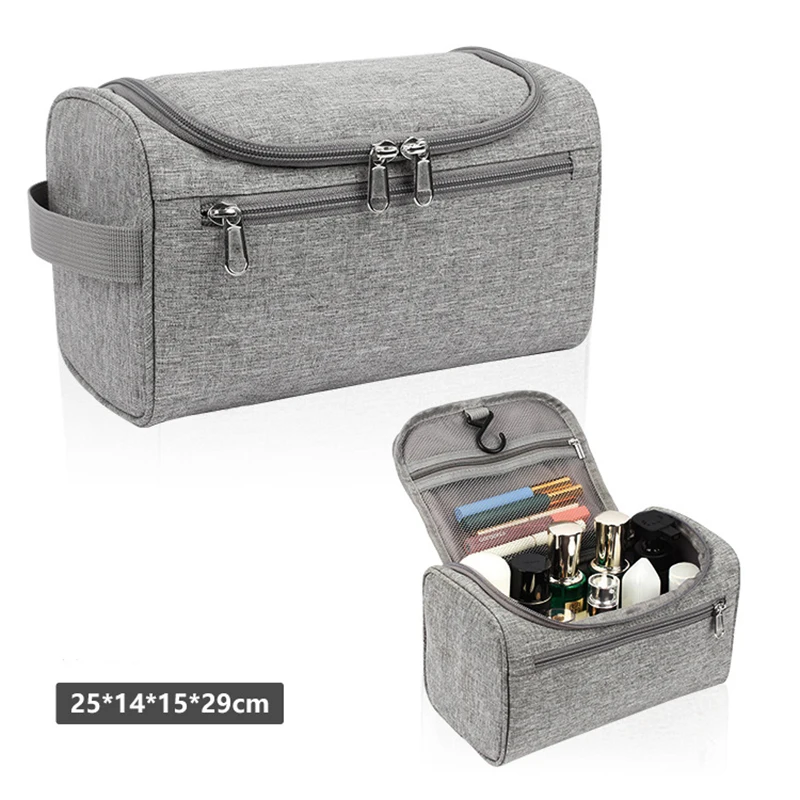 New Portable Cosmetics Storage Bag Polyester Waterproof Wash for Women on Business Trip Multifunctional Organizer Makeup Case