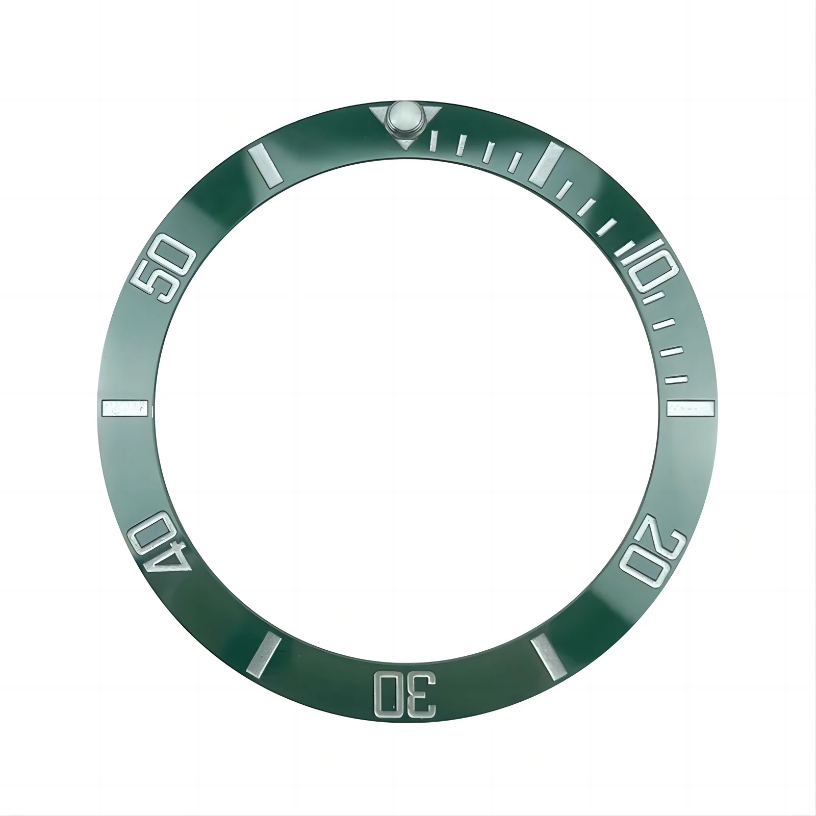 

New HOT 38mm High Quality Green fashion Ceramic Bezel Insert For Sub Divers Men's Watches Replace Accessories The dial parts