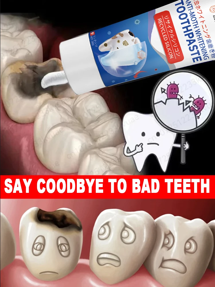 Зубная паста с защитой от полости Предотвращает кариес защищает зубы и