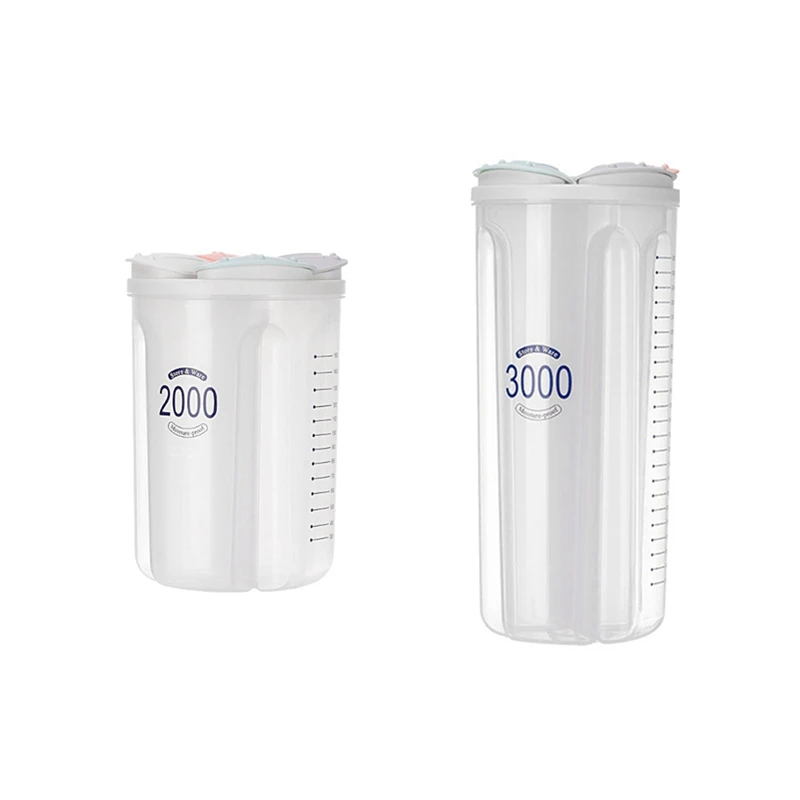 Резервуар для хранения зерен пластиковый отсек емкость кухонный герметичный