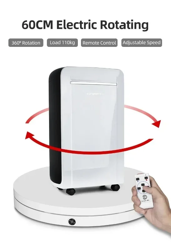 Поворотный стол 60 см нагрузка 100-150 кг моторизованная вращающаяся подставка для