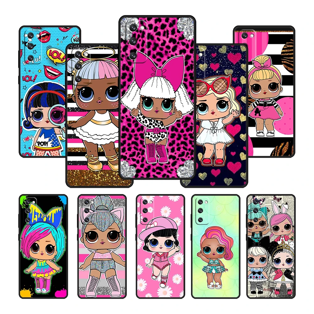 

LOL Surprise Aesthetic Cover Case for Samsung Galaxy S20FE S20 FE S22 S21 S10 S9 S8 S7 Plus Lite 5G Ultra Style Coque Full