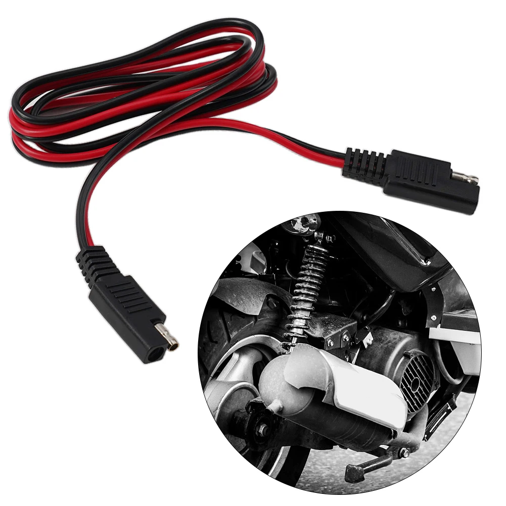 Удобная двуглавая розетка SAE удлинительный кабель с разъемом SAE-SAE для автомобиля