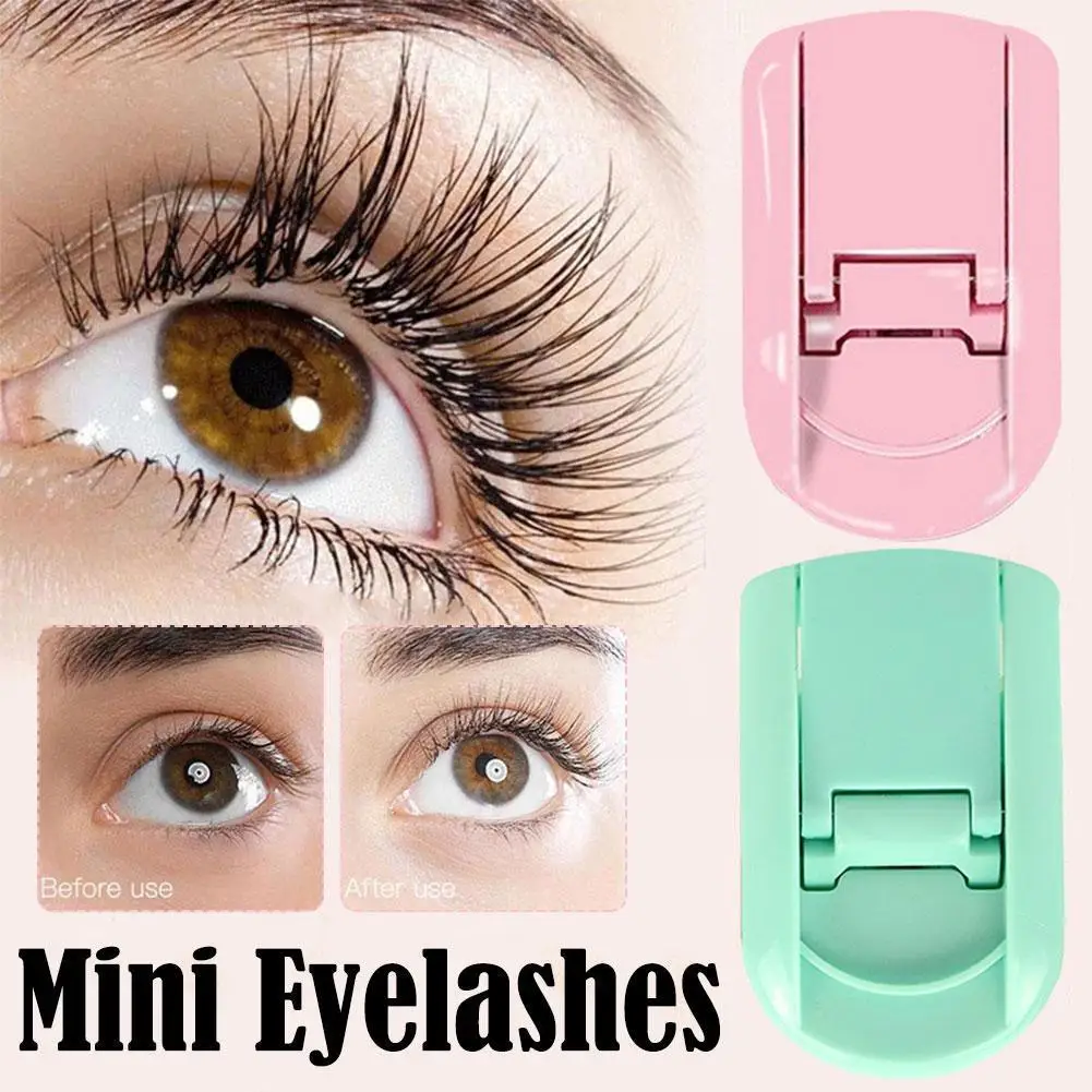 

Mini Eyelash Curler Natural Curling Wide Angle Lasting False Styling Pad Eyelid Does Eyelash Auxiliary Glue Not Tool Clip C Y7B7