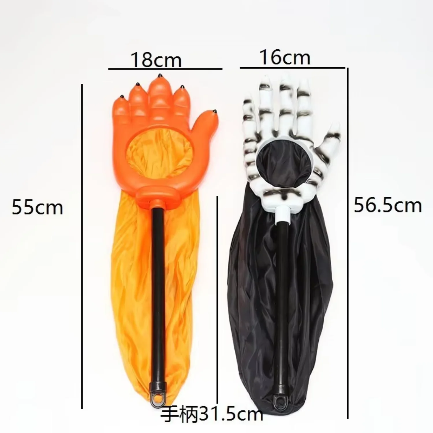 Детские конфеты на Хэллоуин реквизит фестиваль призраков новый пальмовый скелет