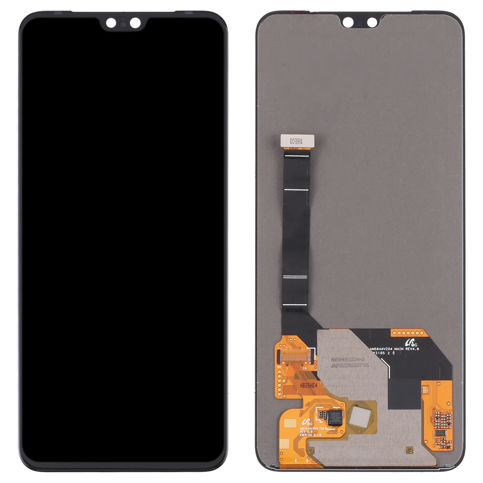 Фото Оригинальный AMOLED LCD-экран для Vivo S9/S10/S10 Pro/S12/V23 5G V2130 V2121A V2162A V2072A с дигитайзером в сборе №1