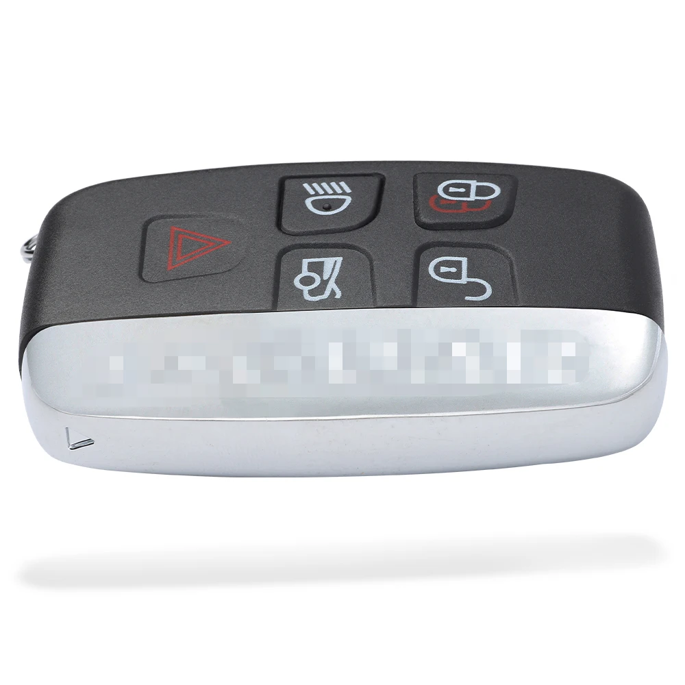 DIYKEY High Quality New 5 Buttons Keyless Smart Remote Car Key Shell Case Fob JAGUAR XJ XF XKR XE XK F-Type F-Pace Housing Cover |