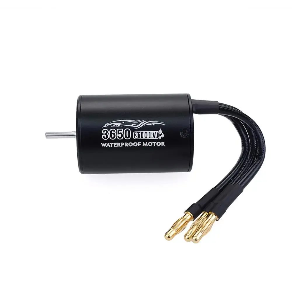 Фото Surpass Hobby Водонепроницаемый 3650 2300KV 3100KV 3900KV Бесщеточный двигатель с 60A ESC с комбинированной карточкой для 1/10 RC Car Truck Toy №5