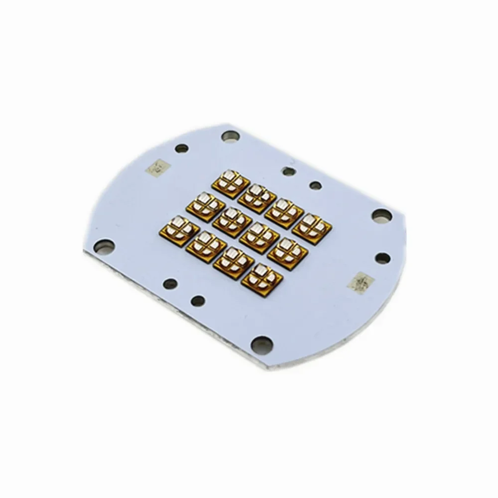 Фиолетовые светодиодные бусины 395-400 УФ-отвержденное зеленое масло 60 Вт Источник