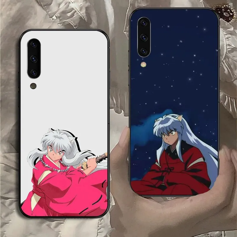 Чехол для телефона с аниме Lnuyasha для Samsung Note 9 10 20 Plus Pro Ultra J6 J5 J7 J8, мягкий черный чехол для телефона