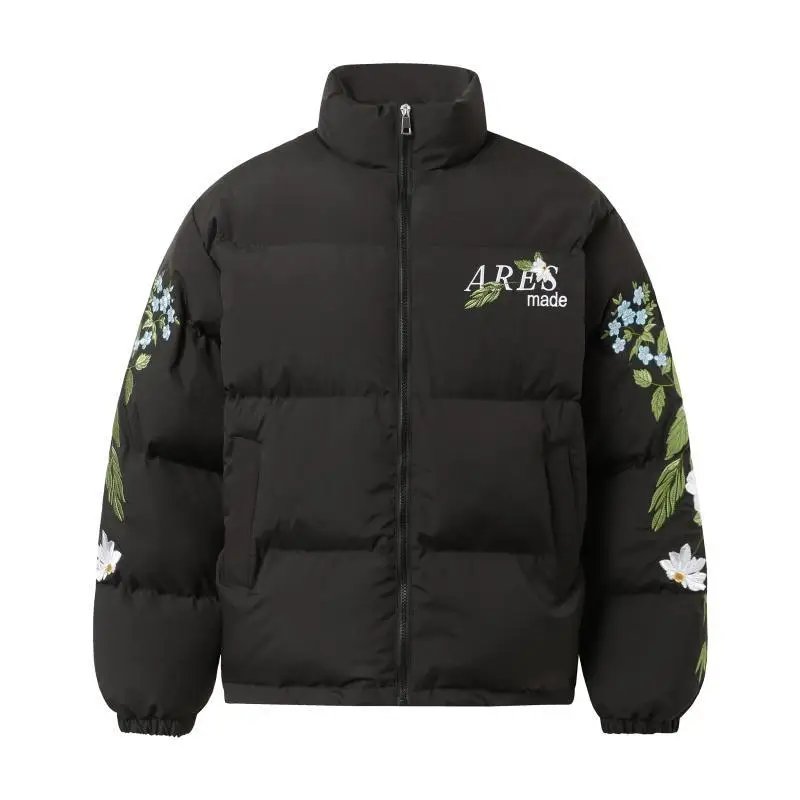 Y2K модная американская новая повязка на руку с цветочной вышивкой и