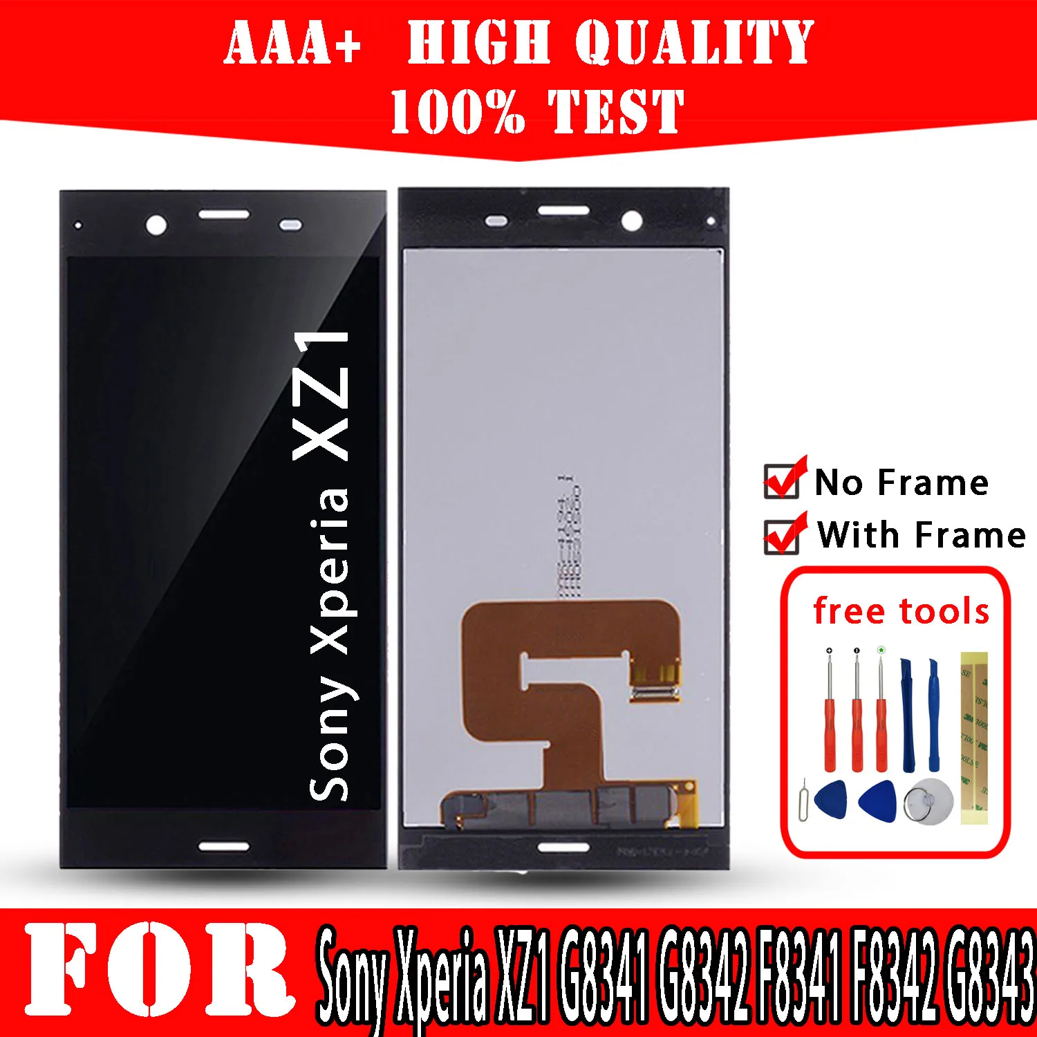 Najtaniej Oryginalny Wyświetlacz LCD Do Sony Xperia XZ1 G8341 G8342 F8341 Najwyższej Jakości Ekran Dotykowy Części Zamienne Naprawa Telefonów Komórkowych