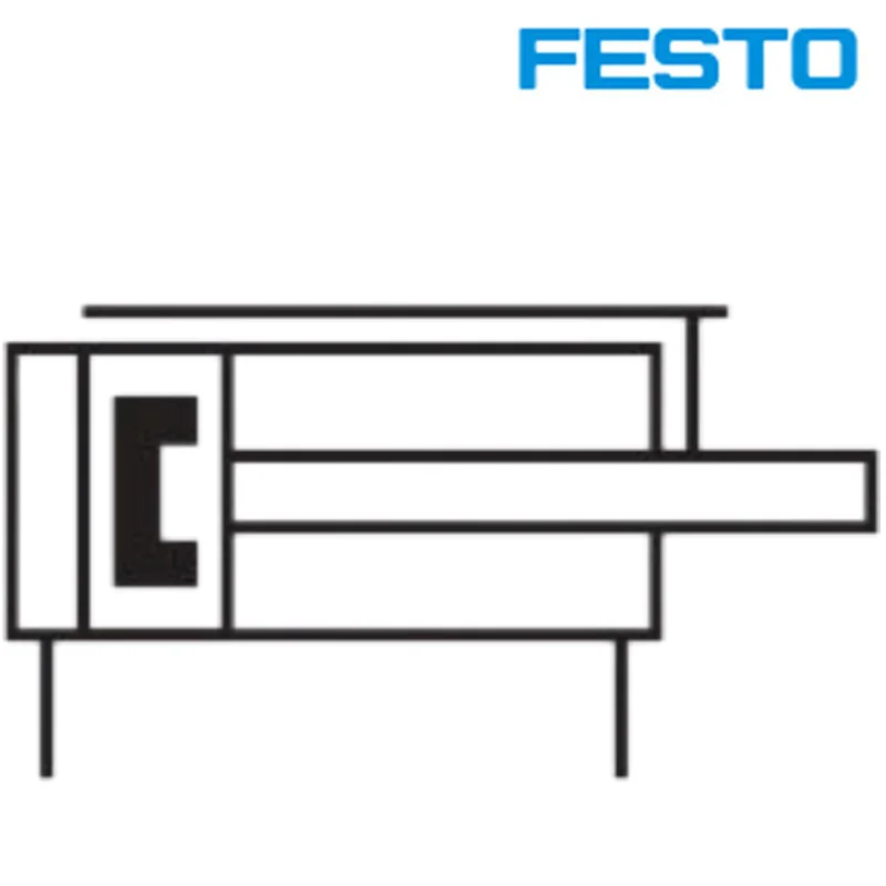 FESTO 543931-DGSL-8-80-PA Прецизионный мини-слайдер с двойным действием, направляющий пневматический цилиндр с ходом 80 мм (art.: 3920dbf0df2bc) - 3920dbf0df2bc
