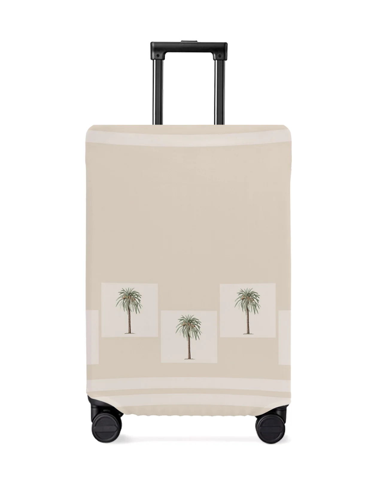 

Geometric Stripes Tropical Plants Palm Trees Travel Luggage Cover Elastic Baggage Cover Suitcase Dust Case Travel Accessories