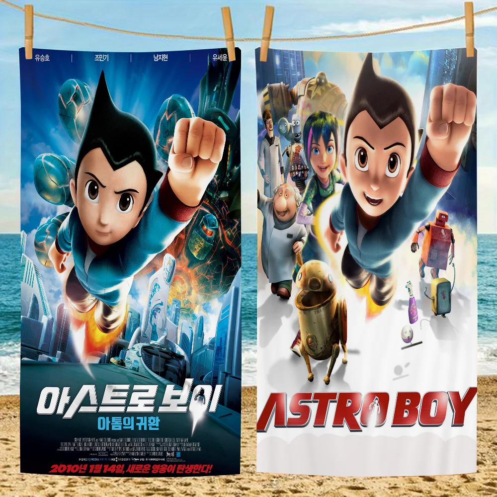 Пляжное полотенце AAA A-Astro для мальчиков из микрофибры абсорбирующее