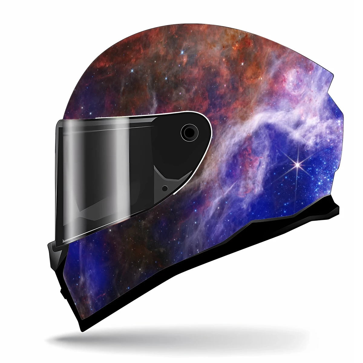 Звездное небо наклейки на мотоциклетный шлем самоклеящиеся гоночные заказ