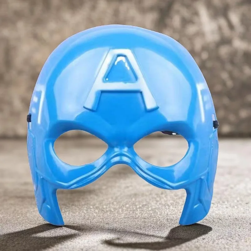 Модель Captain America Мстители из комиксов Marvel украшения для Хэллоуина маска детские