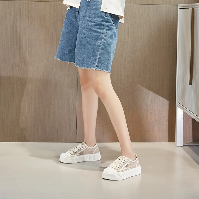 running Shoes Women's Shoes Leisure Net Shoes Spring And Summer 2023 Spring And Autumn Sports Shoes Lightweight Soft Soled Shoe