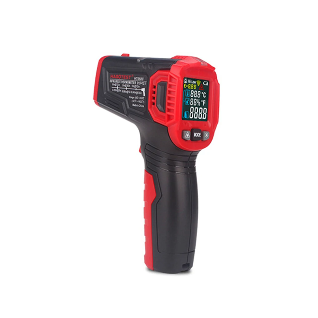 

habotest Infrared Thermometer Non-contact Electronic Temperature Meter -30℃-550℃ ℃/℉ Professional Pyrometer Termometro